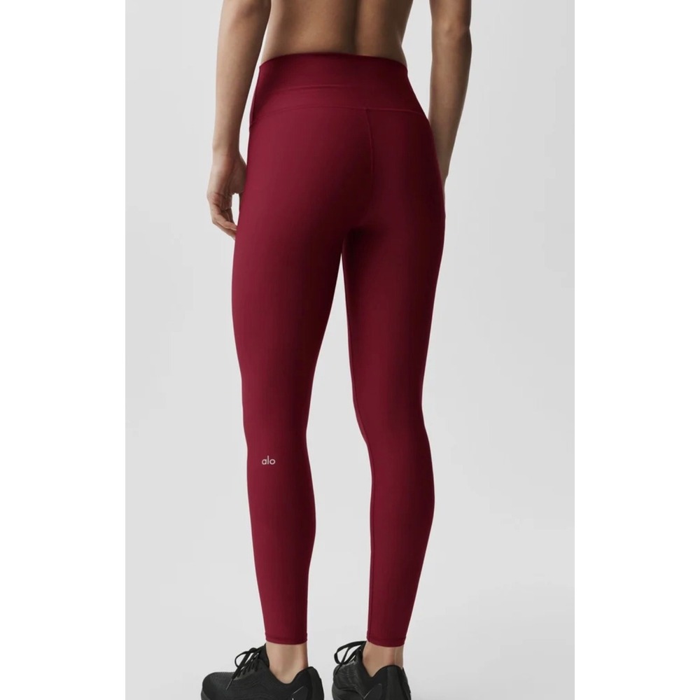 Alo Yoga High-Waist Airlift Leggings Summer Romance Red Size S